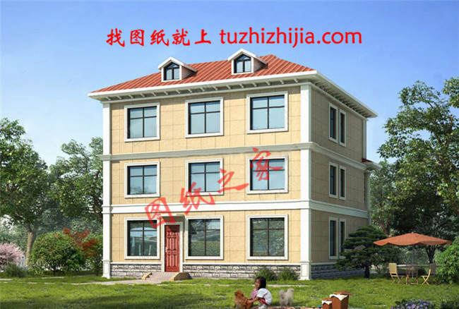 農(nóng)村自建小別墅三層設(shè)計(jì)圖，造價(jià)只要30多萬，經(jīng)濟(jì)又實(shí)用！