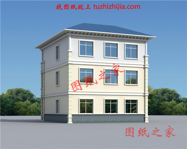 農(nóng)村自建小別墅三層設(shè)計(jì)圖，造價(jià)只要30多萬，經(jīng)濟(jì)又實(shí)用！