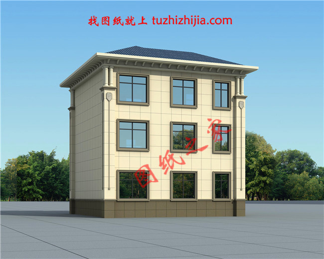 農(nóng)村自建小別墅三層設(shè)計(jì)圖，造價(jià)只要30多萬，經(jīng)濟(jì)又實(shí)用！