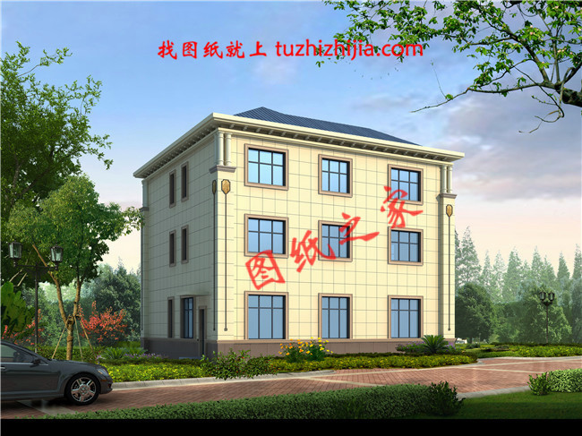 農(nóng)村自建小別墅三層設(shè)計(jì)圖，造價(jià)只要30多萬，經(jīng)濟(jì)又實(shí)用！