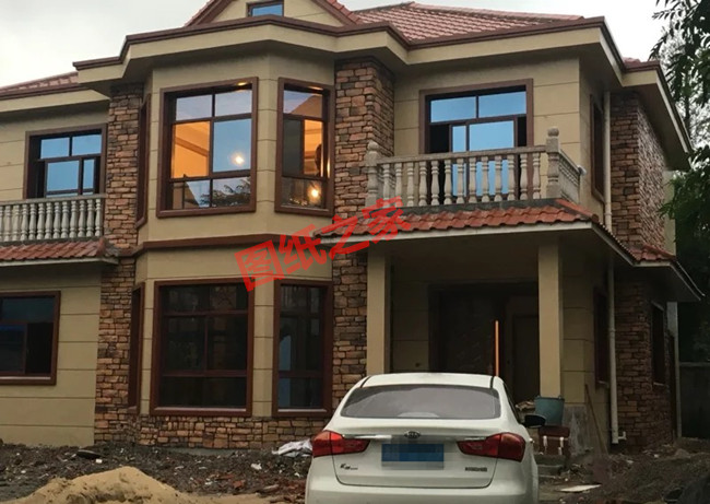 現代二層別墅房屋設計圖，帶外觀圖片