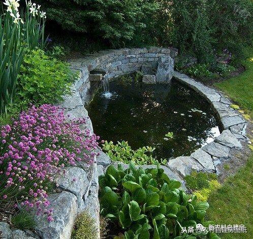 在院子里建池塘可千萬別亂來，避開這些坑不旺都不行！