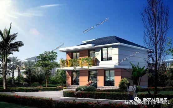 90平宅基地如何建房，二層別墅和三層別墅設計各一套，你怎么選？