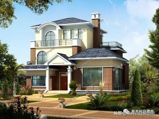 這5套實用型三層自建房設(shè)計，土豪有的你全有，不比那些百萬豪宅差