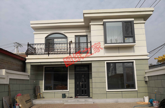 經典小戶型新農村房屋住宅設計圖，10萬左右