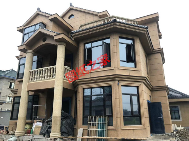 高端三層帶地下室別墅房屋設計圖方案及效果圖