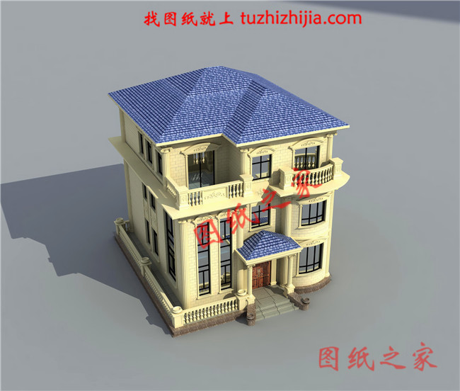 農村120方三層自建房子圖，簡單耐看、經典實用，再過20年也不落伍！