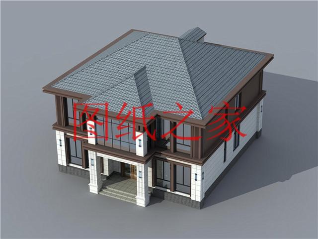 2套13X15米的田園風二層別墅，自然質樸的戶型專為農村生活設計！