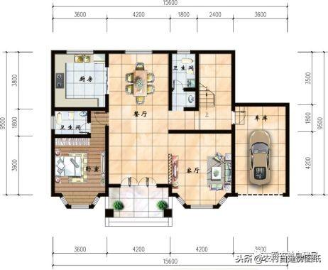 最受歡迎的幾款帶車庫的別墅設計，看了圖紙才知道