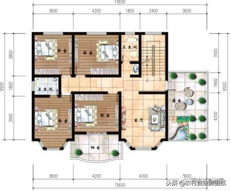 最受歡迎的幾款帶車庫的別墅設計，看了圖紙才知道