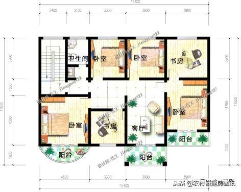 最受歡迎的幾款帶車庫的別墅設計，看了圖紙才知道