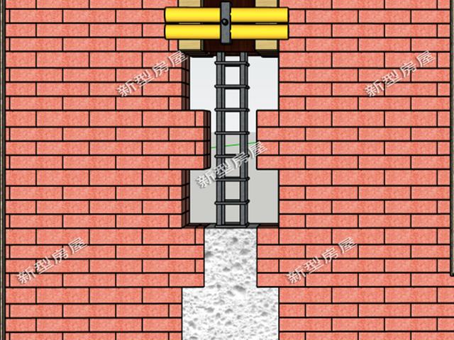 構造柱不設馬牙槎的自建房，還不如不要，完全是浪費鋼筋！