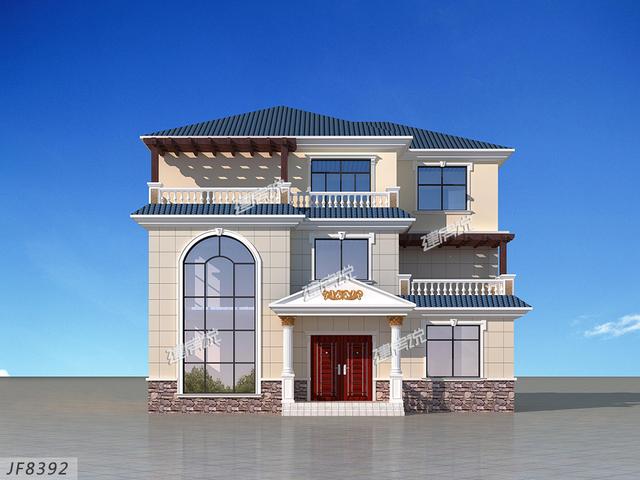 漂亮又實(shí)用的三層歐式別墅設(shè)計(jì)圖，鄉(xiāng)親們搶著蓋