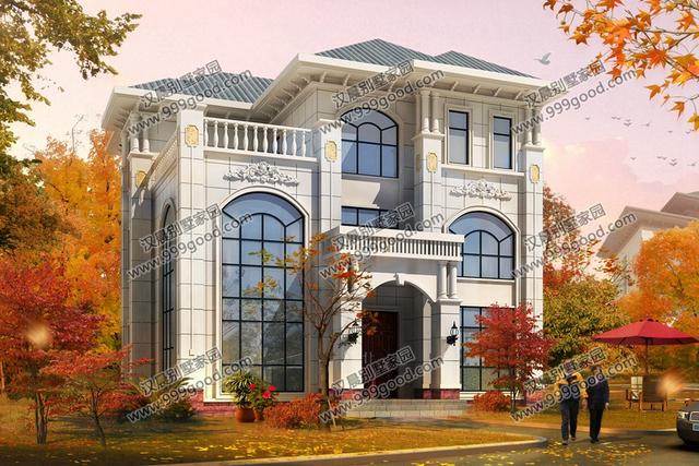 湖南郝總自建15X15米農村三層別墅，才花了45萬，宅地臨路，布局完美！