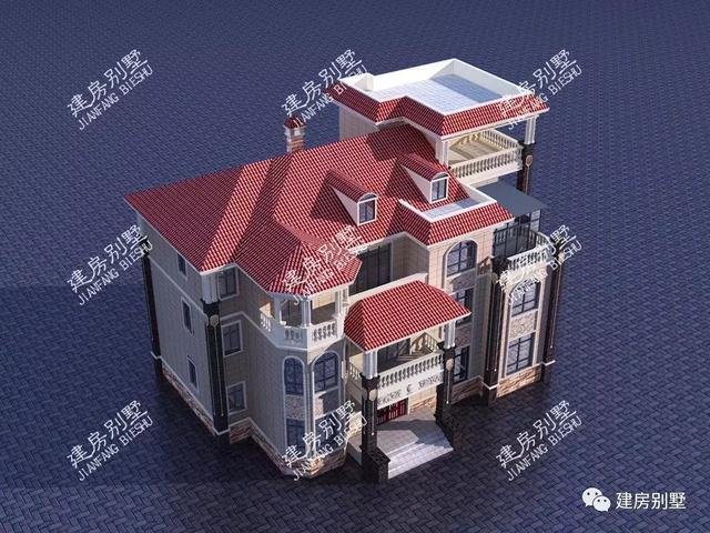 這套三層別墅建筑面積將近800平，絕對是鄉村豪宅，建成這樣村里首富都羨慕