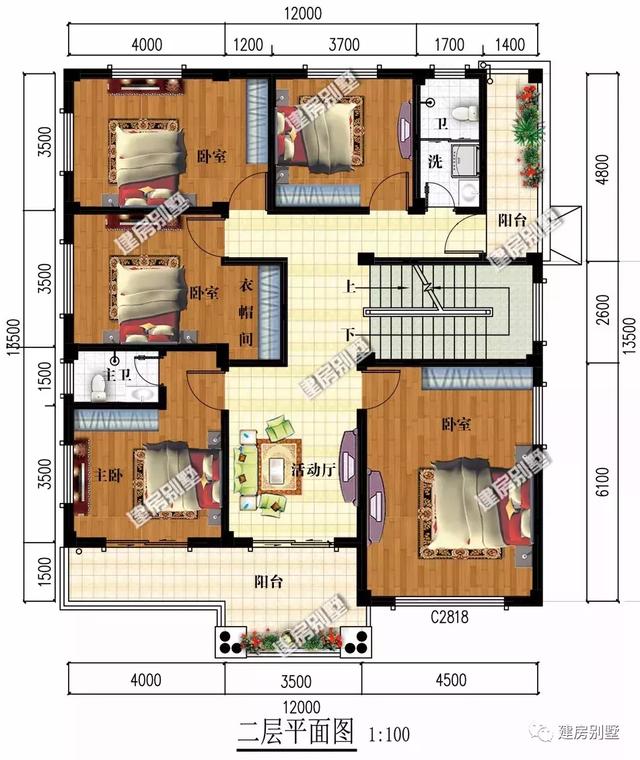 兩套三層農村別墅設計，非常干凈漂亮，第二棟湖北人都在建