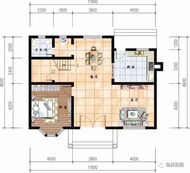 2套兩層小別墅設(shè)計，主體造價20多萬，建給爸媽養(yǎng)老用太合適了