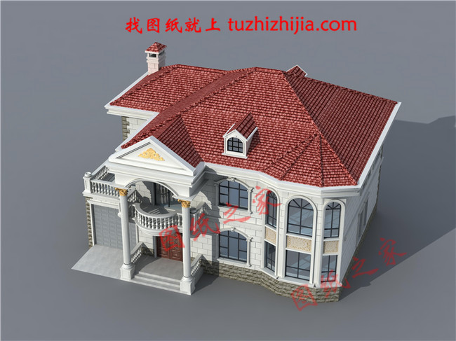 簡單大氣的農(nóng)村房子設計圖，非常漂亮的二層別墅