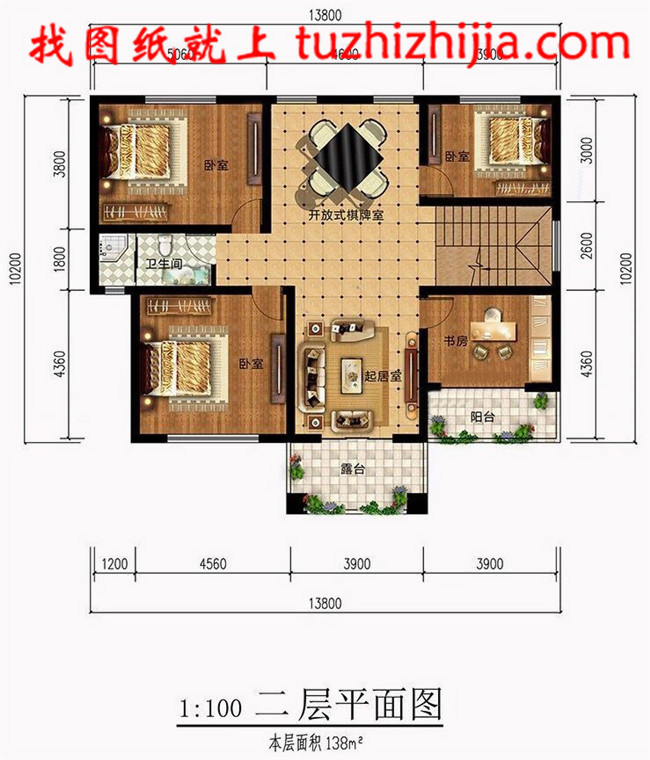 簡單大氣的農(nóng)村房子設計圖，非常漂亮的二層別墅