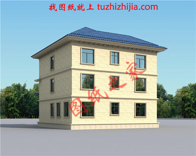 農村50萬三層別墅款式自建房圖，建成村里人都羨慕壞了！