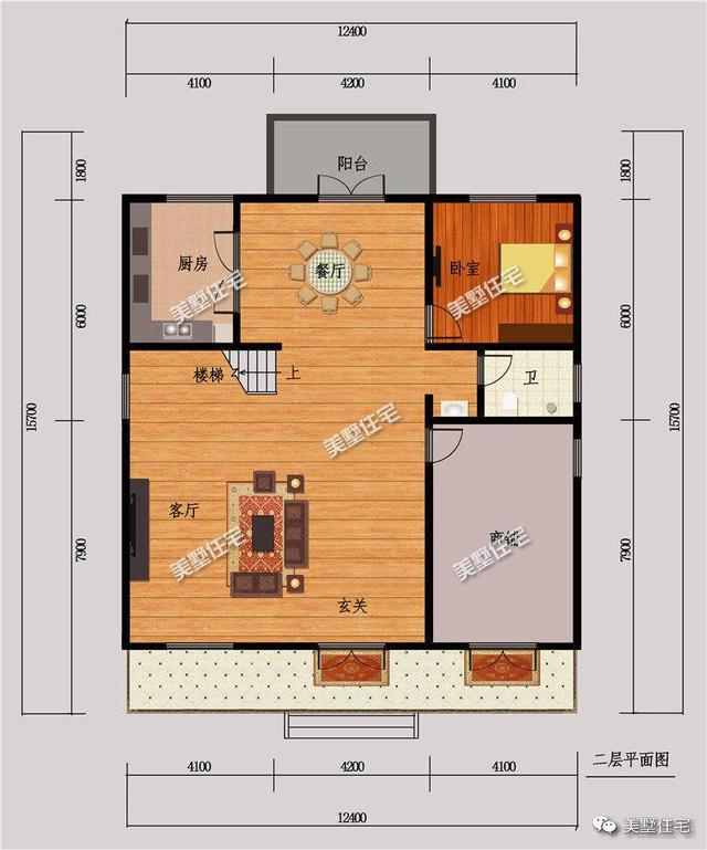 6套農村自建別墅設計，1套2層5套三層，村里人建了都說好！