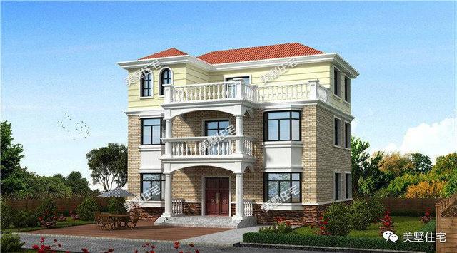 6套農村自建別墅設計，1套2層5套三層，村里人建了都說好！