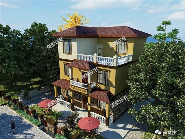 6套農村自建別墅設計，1套2層5套三層，村里人建了都說好！