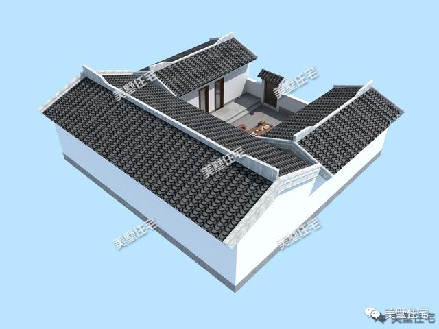 歐式別墅已經過時了，中式合院別墅才是最美的！