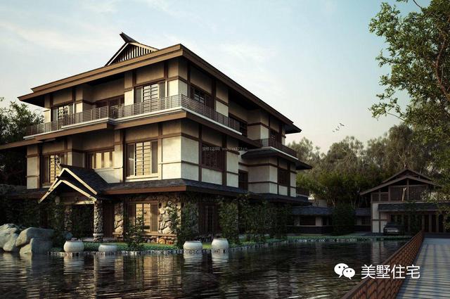 最美不過中式傳統別墅，這10套新中式別墅，隨便建上一棟都美滋滋的！