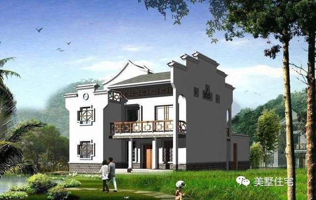 最美不過中式傳統別墅，這10套新中式別墅，隨便建上一棟都美滋滋的！