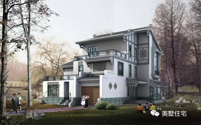 最美不過中式傳統別墅，這10套新中式別墅，隨便建上一棟都美滋滋的！