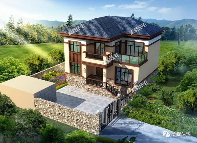 農(nóng)村建別墅一定要帶院子，6套經(jīng)典戶型設計，拿走不謝