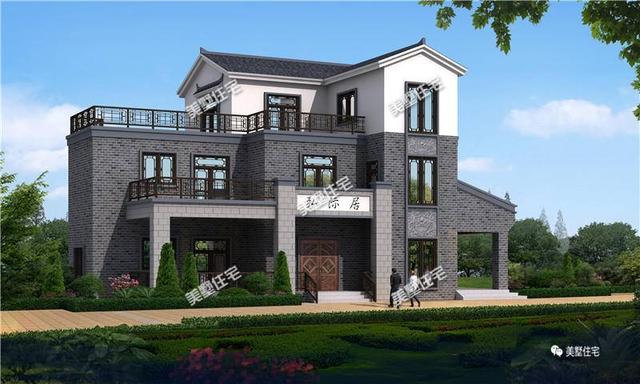 中國人還是最喜歡建中式別墅，這5款戶型不容錯過！