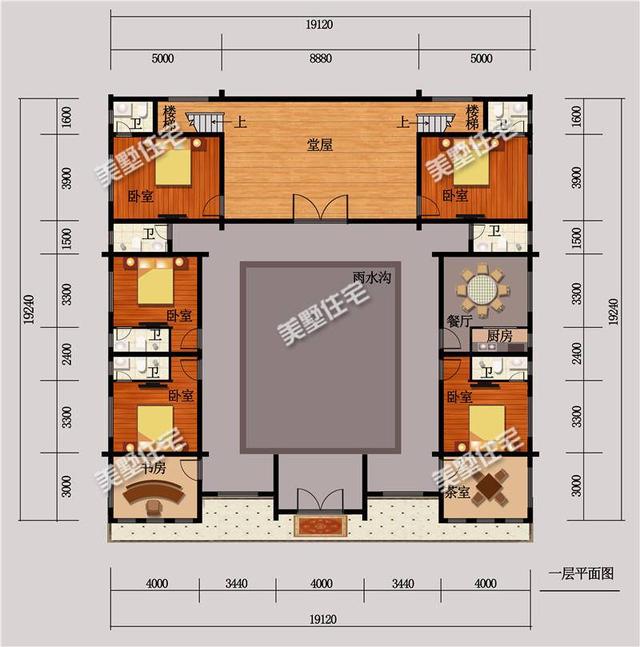 中國人還是最喜歡建中式別墅，這5款戶型不容錯過！