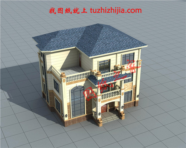 農(nóng)村60萬(wàn)三層別墅款式設(shè)計(jì)圖，美觀大氣上檔次，村里人都羨慕！