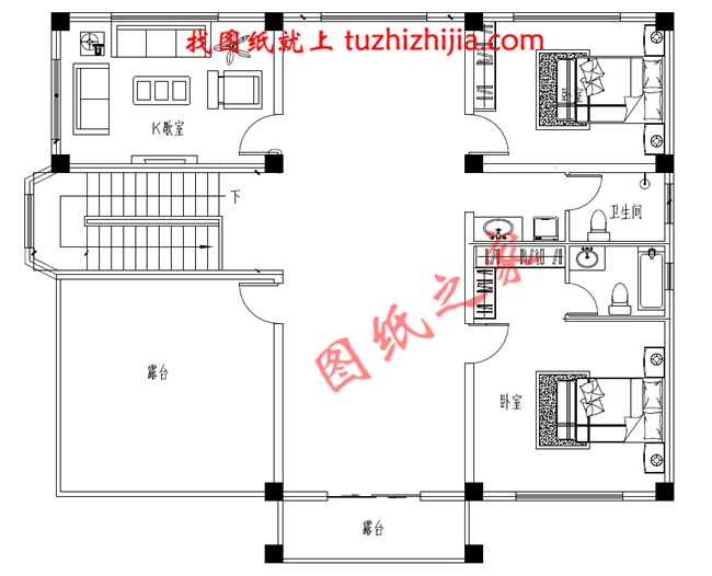農(nóng)村60萬(wàn)三層別墅款式設(shè)計(jì)圖，美觀大氣上檔次，村里人都羨慕！
