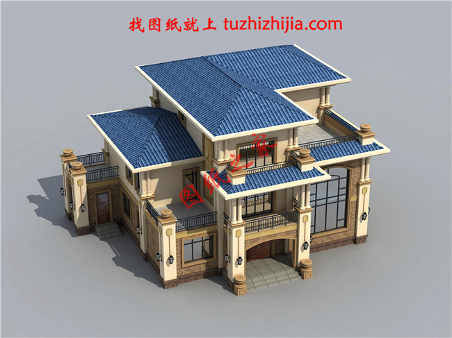 農(nóng)村60萬(wàn)三層別墅款式設(shè)計(jì)圖，美觀大氣上檔次，村里人都羨慕！