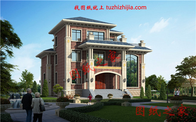 農村70萬三層別墅款式設計圖，讓一家人都住得舒適舒心！