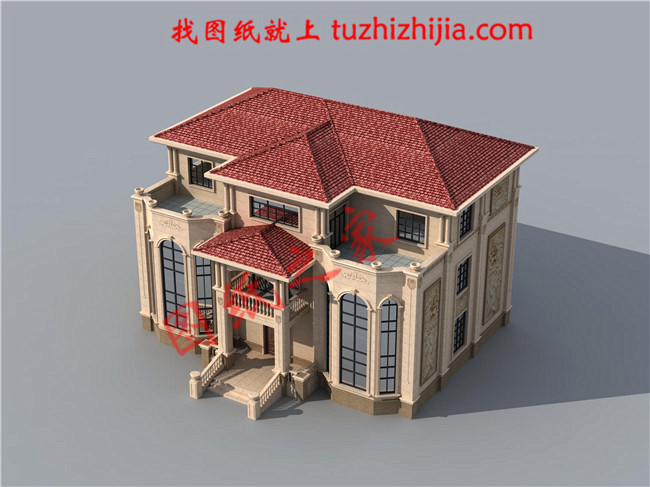 農村70萬三層別墅款式設計圖，讓一家人都住得舒適舒心！