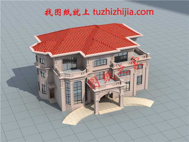 農村70萬三層別墅款式設計圖，讓一家人都住得舒適舒心！