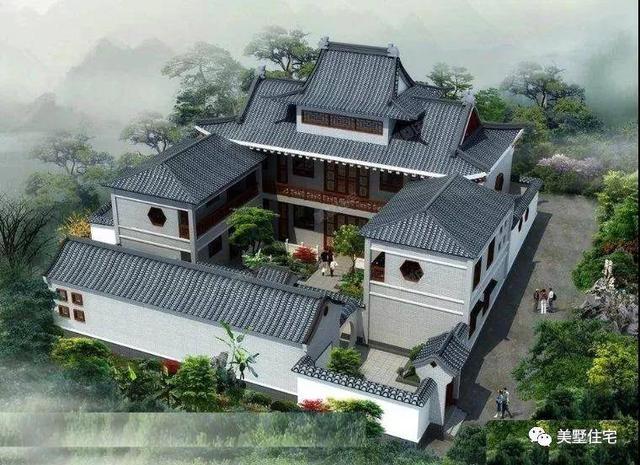 16套非常流行的自建別墅設計，原來農村房子這么好看了！