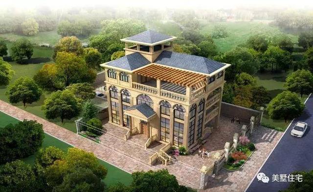 16套非常流行的自建別墅設計，原來農村房子這么好看了！