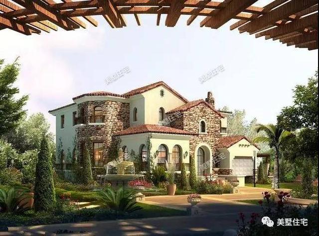 16套非常流行的自建別墅設計，原來農村房子這么好看了！