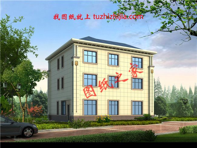 精選5套農村40萬三層別墅圖片及設計，讓村里人見了絕對非常羨慕！