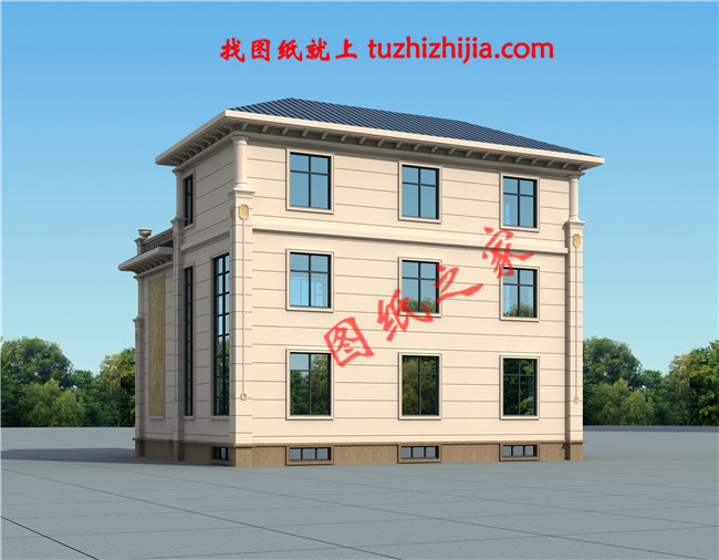 精選5套農村40萬三層別墅圖片及設計，讓村里人見了絕對非常羨慕！