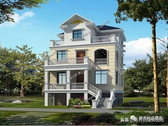 6套農村自建別墅設計，小宅基地首選，面寬10米沒有絲毫浪費