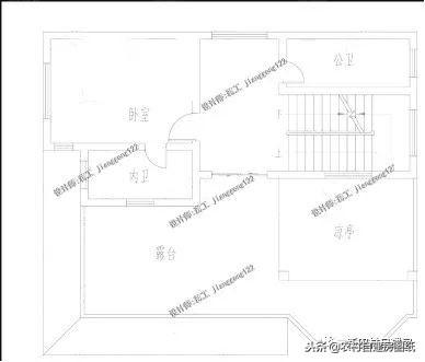 120平的農村自建別墅設計圖，戶型方正在哪里都能建，第3套進深10米讓人刮目相看