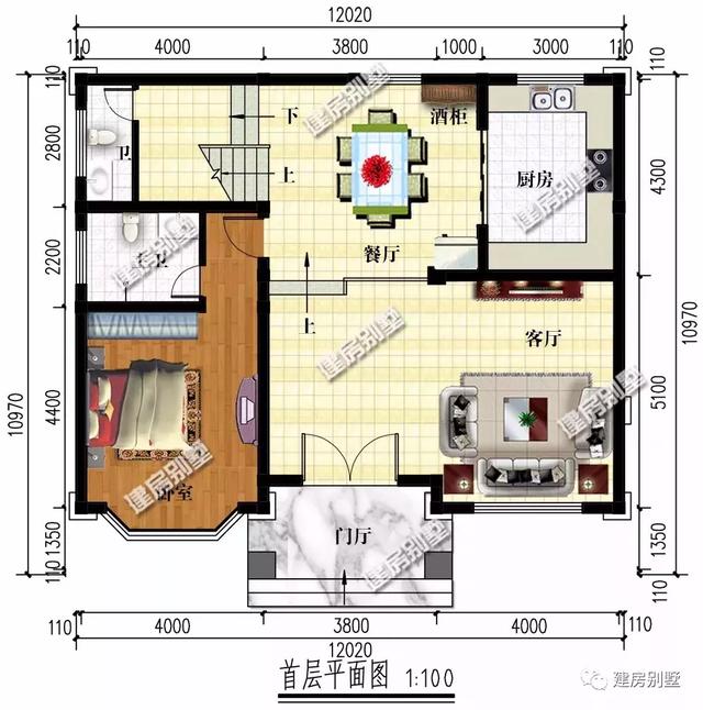 兩套漂亮大氣的的歐式三層別墅設計，第一棟內配豪華主臥，第二棟湖南人最愛
