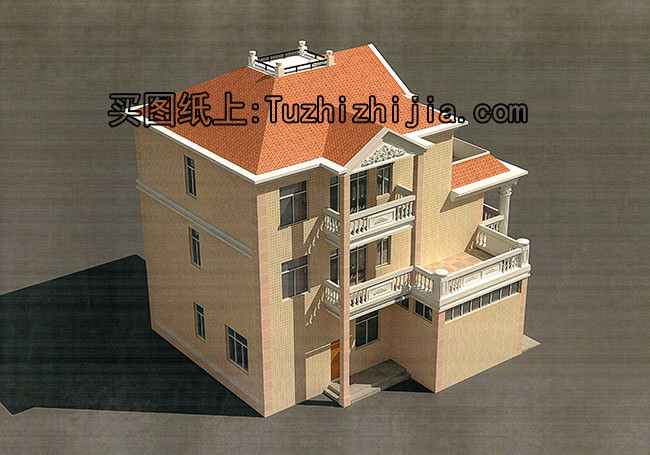 農(nóng)村40萬(wàn)三層別墅款式設(shè)計(jì)圖，讓你建成一棟漂亮又實(shí)用的小別墅！