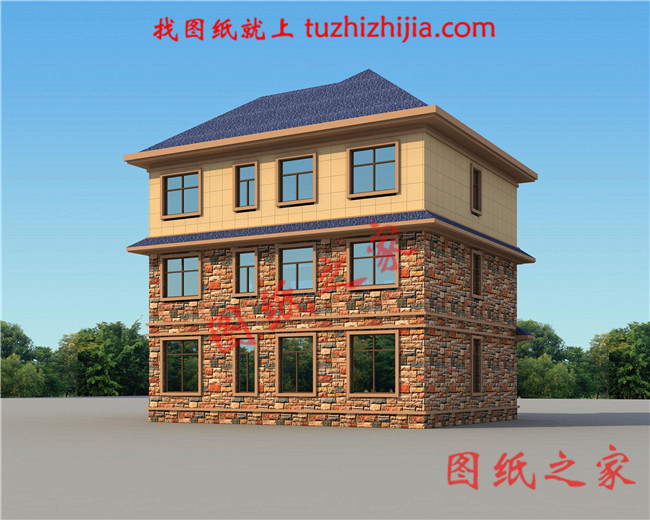 農(nóng)村40萬(wàn)三層別墅款式設(shè)計(jì)圖，讓你建成一棟漂亮又實(shí)用的小別墅！